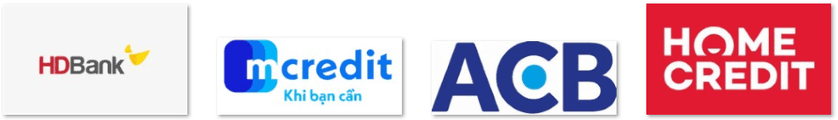 HDBank, MCredit, ACB, Home Credit